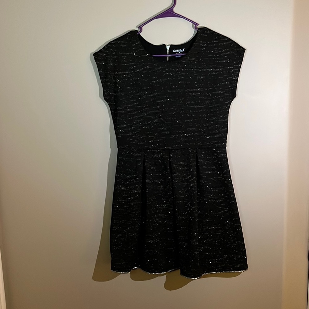 A black formal dress